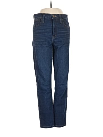 Madewell 10" High-Rise Skinny Jeans in Hayes Wash (view 1)