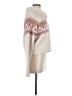 Ruby Moon 100% Polyester Chevron-herringbone Ivory Pullover Sweater Size M - photo 4