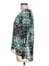 BCX 100% Polyester Teal 3/4 Sleeve Blouse Size L - photo 5