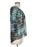 BCX 100% Polyester Teal 3/4 Sleeve Blouse Size L - photo 4