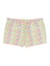 Theory 100% Cotton Checkered-gingham Yellow Shorts Size 4 - photo 2
