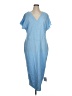 ASOS Design 100% Polyester Blue Casual Dress Size 14 - photo 1