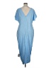 ASOS Design 100% Polyester Blue Casual Dress Size 14 - photo 2