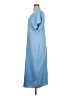 ASOS Design 100% Polyester Blue Casual Dress Size 14 - photo 5