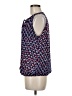 Three Eighty Two 100% Polyester Blue Sleeveless Blouse Size M - photo 5