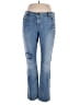 Ann Taylor LOFT Hearts Blue Jeans Size 12 - photo 1