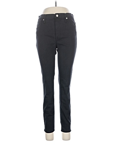 Madewell 9" Mid-Rise Skinny Jeans in Lunar Wash: TENCEL&trade; Denim Edition (view 1)