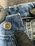 Carmar 100% Cotton Blue Denim Shorts Size 24 waist - photo 3