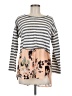 Anthropologie Print Gray Pullover Sweater Size M - photo 1