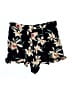Zara Collection Floral Black Shorts Size S - photo 2