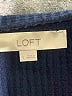 Ann Taylor LOFT Blue Long Sleeve Top Size L - photo 7