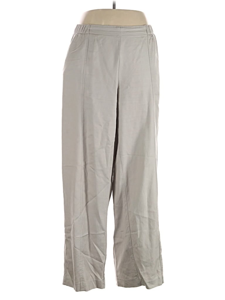 Pre-owned Purejill Casual Pants In Gray