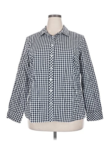 Talbots Outlet 3/4 Sleeve Button-Down Shirt (view 1)