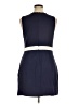 Maison Jules Solid Blue Casual Dress Size XL - photo 2