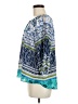 A. Byer 100% Polyester Blue 3/4 Sleeve Blouse Size M - photo 5