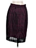 Halogen 100% Cotton Polka Dots Black Formal Skirt Size 6 - photo 2