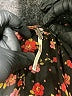 Free People 100% Viscose Black 3/4 Sleeve Blouse Size S - photo 7