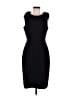 J.Crew 100% Polyester Solid Black Cocktail Dress Size 8 (tall) - photo 1
