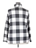 Lands' End Checkered-gingham Silver Turtleneck Sweater Size 2X - photo 2