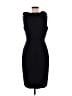 J.Crew 100% Polyester Solid Black Cocktail Dress Size 8 (tall) - photo 2