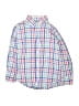 Crewcuts 100% Cotton Checkered-gingham Pink Long Sleeve Button-Down Shirt Size 4 - 5 - photo 1