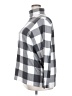 Lands' End Checkered-gingham Silver Turtleneck Sweater Size 2X - photo 5