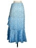 Ganni Paisley Blue Formal Skirt Size EU 34 / US 4 - photo 2