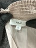 A.L.C. 100% Polyester Tan Long Sleeve Blouse Size 10 - photo 7