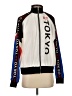 Forever 21 Graphic White Track Jacket Size S - photo 1