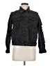 Forever 21 Plus 100% Cotton Black Denim Jacket Size Med Plus - photo 1