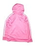 Adidas 100% Polyester Pink Track Jacket Size 7 - photo 2