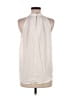 Halara 100% Polyester Ivory Sleeveless Blouse Size M - photo 2