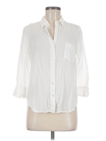 L'Agence 3/4 Sleeve Button-Down Shirt (view 1)