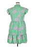 Unbranded 100% Polyester Tropical Green Casual Dress Size 2X - photo 2