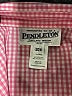 Pendleton Checkered-gingham Pink Long Sleeve Button-Down Shirt Size 20 - photo 4