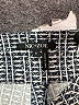 Nic + Zoe Houndstooth Blue Casual Pants Size 6 - photo 7