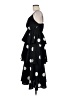 o.p.t 100% Polyester Polka Dots Black Cocktail Dress Size M - photo 5