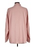Unbranded 100% Polyester Solid Pink Long Sleeve Blouse Size L - photo 2