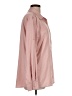 Unbranded 100% Polyester Solid Pink Long Sleeve Blouse Size L - photo 4