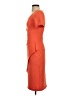 Diva Orange Cocktail Dress Size S - photo 5