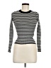 Vero Moda Stripes Black Turtleneck Sweater Size M - photo 1