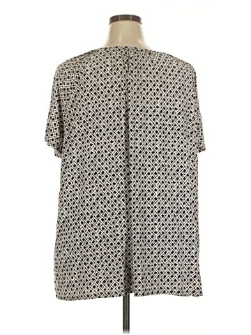 Croft & Barrow Short Sleeve Blouse (view 2)