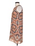 Rose + Olive 100% Polyester Paisley Orange Cocktail Dress Size 4 - photo 5