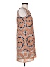 Rose + Olive 100% Polyester Paisley Orange Cocktail Dress Size 4 - photo 4