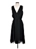 Howard Wolf Solid Black Cocktail Dress Size 4 - photo 2