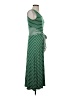 Max Studio Stripes Green Casual Dress Size S - photo 4
