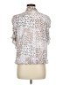 Luna 100% Polyester White 3/4 Sleeve Blouse Size M - photo 2