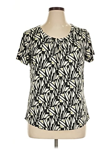Emily Stacy Short Sleeve Blouse (view 1)