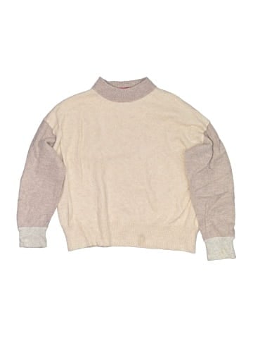 Velvet Cashmere Pullover Sweater (view 1)