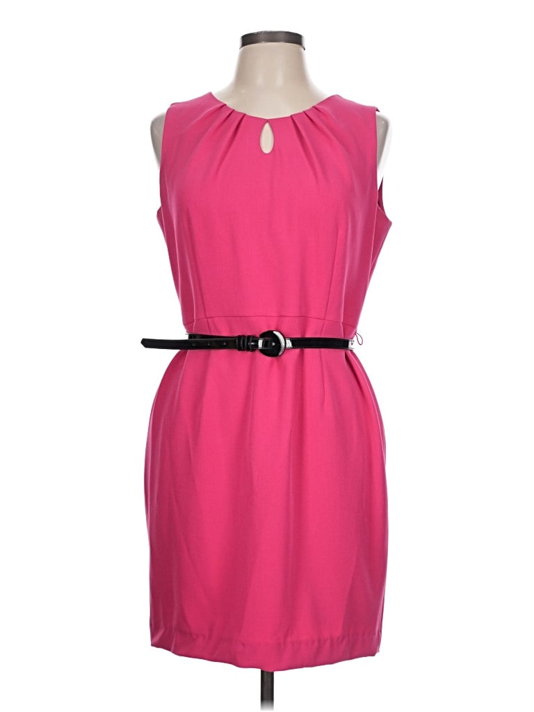 Pre-owned Kasper Casual Dress In Pink